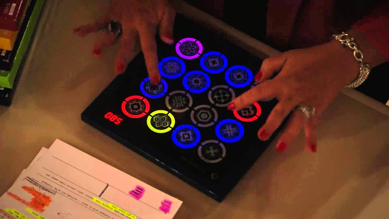 FlashPad Air Touchscreen Electronic Game with Lights & Sounds with Kerstin Lindquist