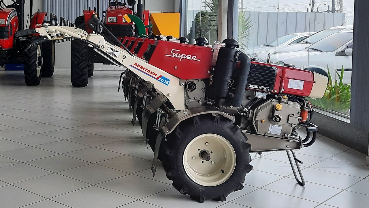 Micro-Trator TC 14 Super Agritech  Yanmar Em Detalhes Ituporanga-SC