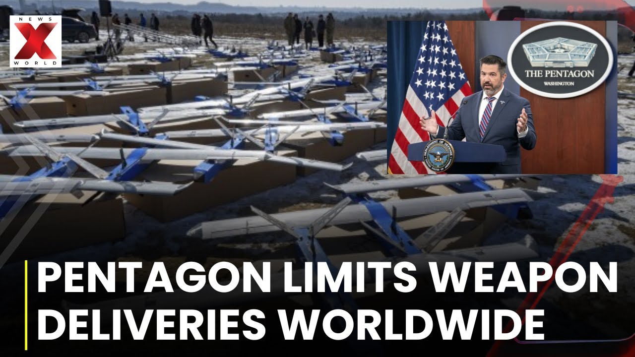 Pentagon Reviews Global Weapon Deliveries to Allies Amid Stockpile Concerns | NewsX World