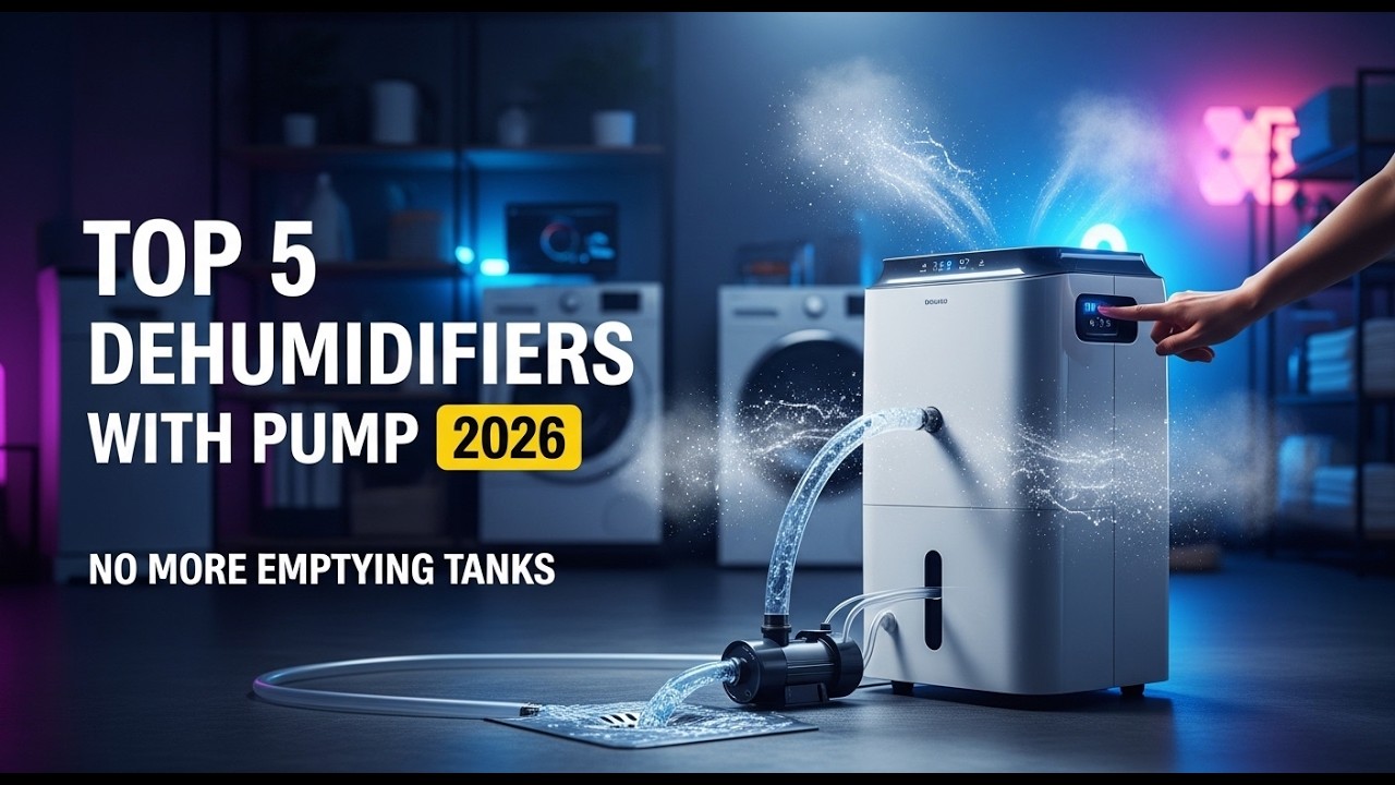 2026’s Best Dehumidifiers with Pump: Effortless Water Removal for Any Space 🏡