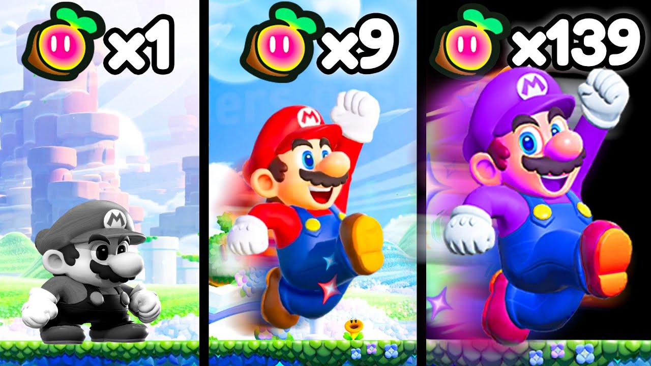 Mario Wonder mais je vais trop vite