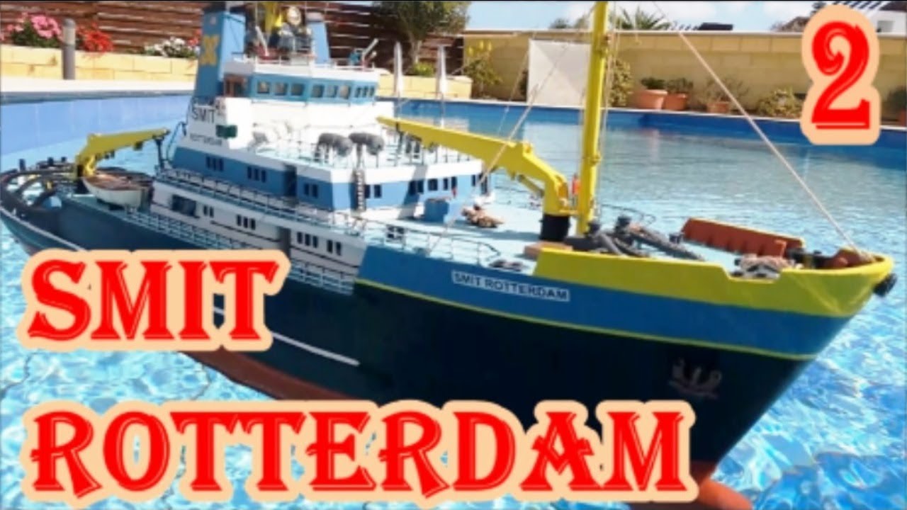 SMIT ROTTERDAM. Part 2. Repairing the structure and repainting