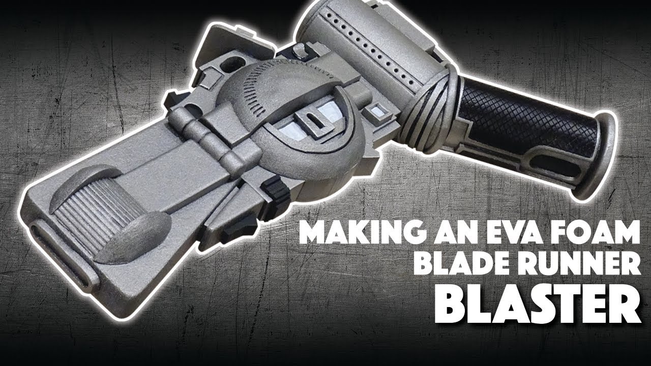 Making AN EVA Foam Bladerunner Syd Mead Blaster