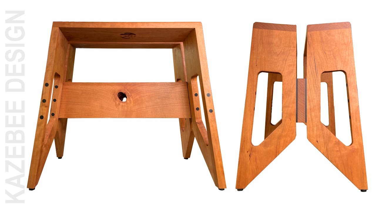Making a Butterfly Stool - Woodworking and Design