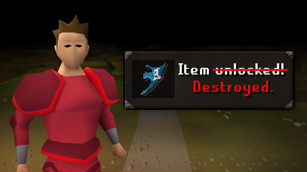 Runescape, но каждый раз, когда я умираю, я теряю весь свой банк (#1)