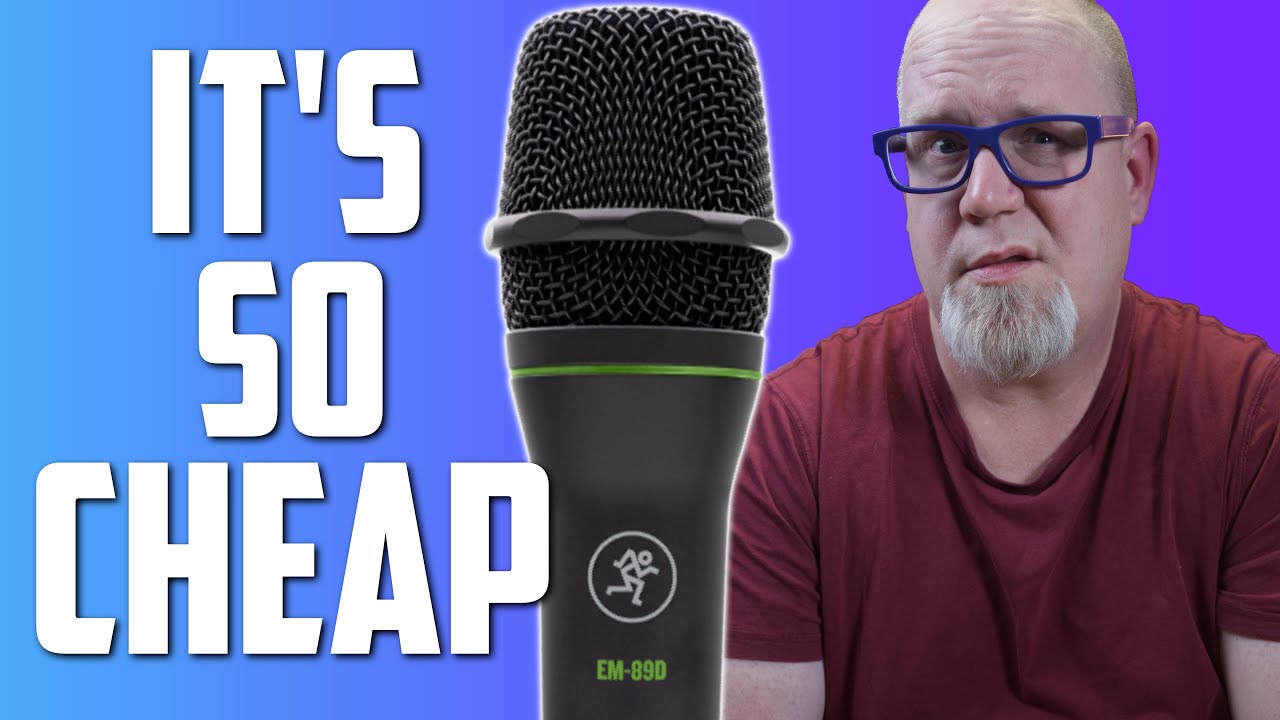 Is the Mackie EM-89D the BEST Value Handheld Mic?