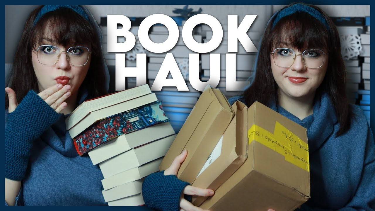 📚 ostatni BOOK HAUL tego roku + 📦 unboxing z książkowymi gadżetami