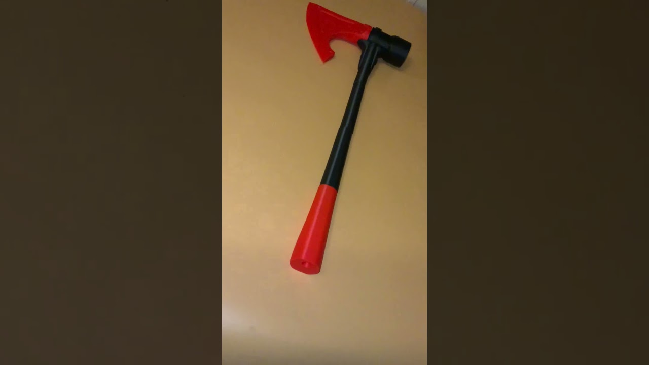 Mandalorian Melee Axe Prop Kit! DIY! Cosplay, Costume, Display, etc…3d Print! 