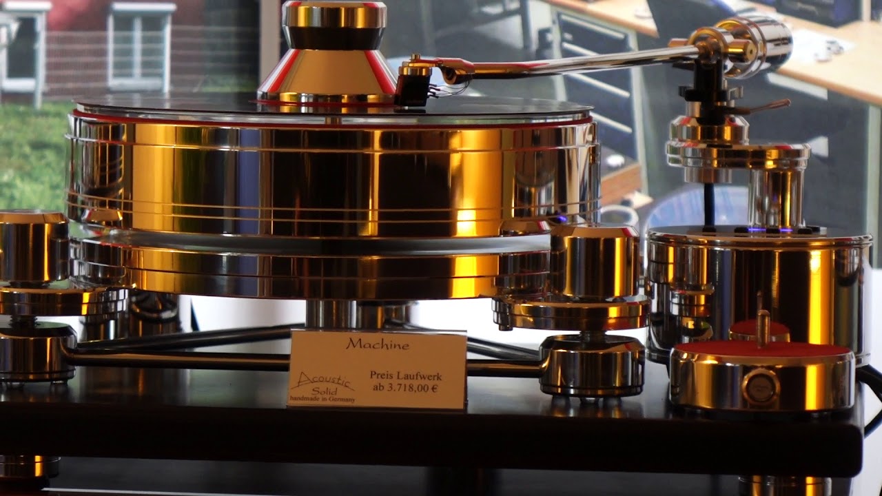 Acoustic Solid Machine Vinyl High-End Audio Demo @ Westdeutsche Hifi-Tage Bonn 2017