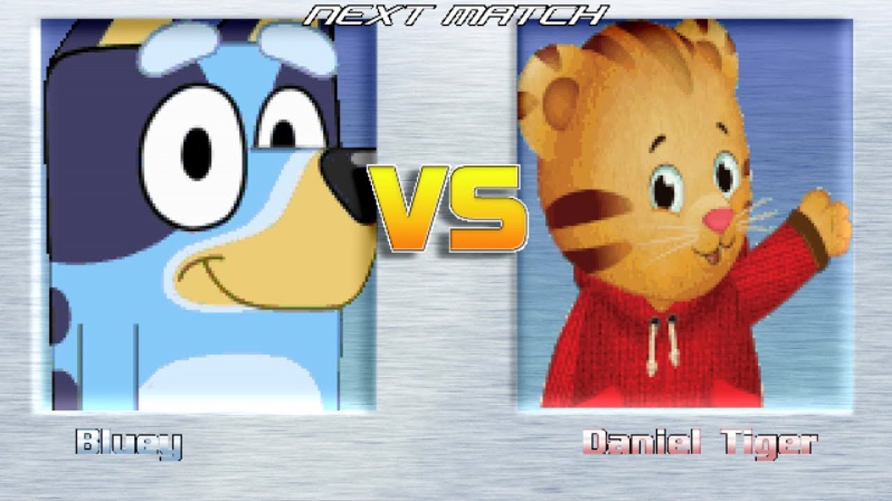 Битвы M.U.G.E.N | Блюи против Дэниела Тигра