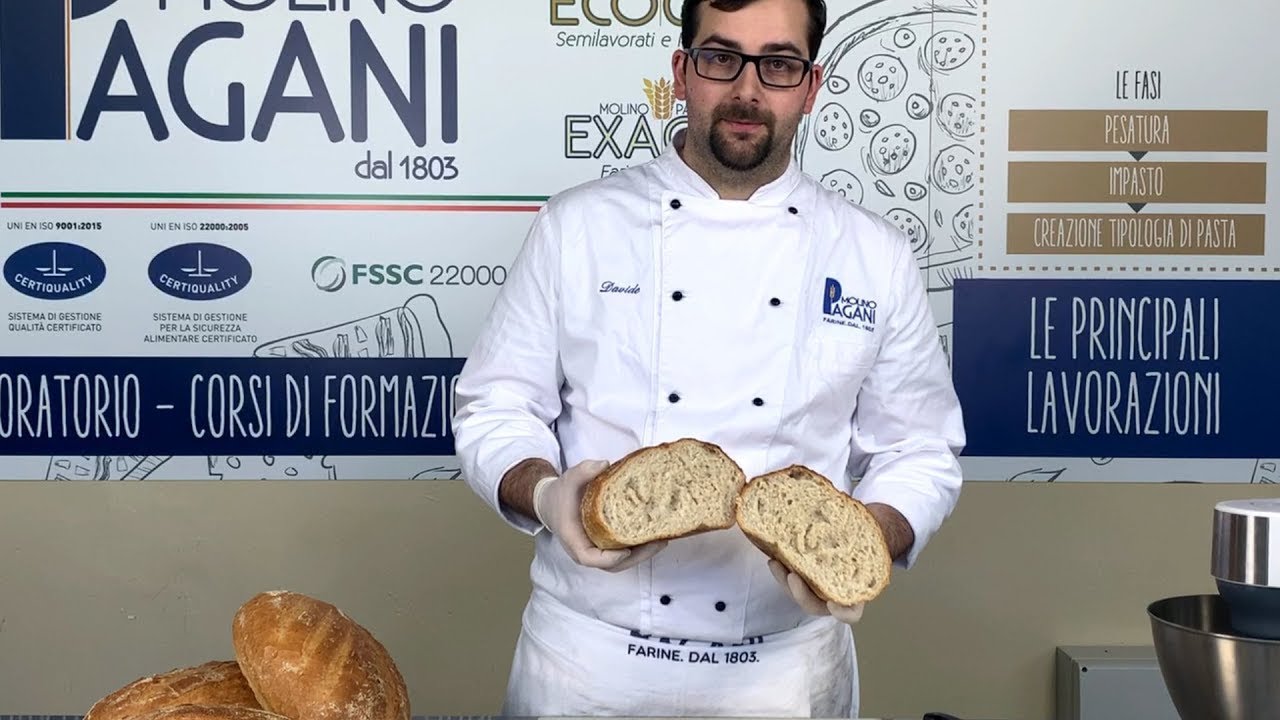 Molino Pagani  - Ricetta della PAGNOTTA con farina macinata a pietra La1803 tipo 2