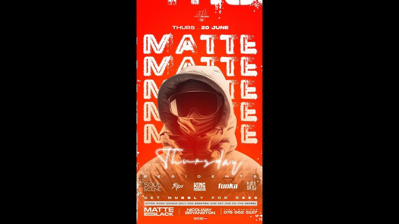 Soulscene at Matte Black Thursday Episode 3 | #Alternative #BossaNova #bossanovajazz #Lounge #Jazz