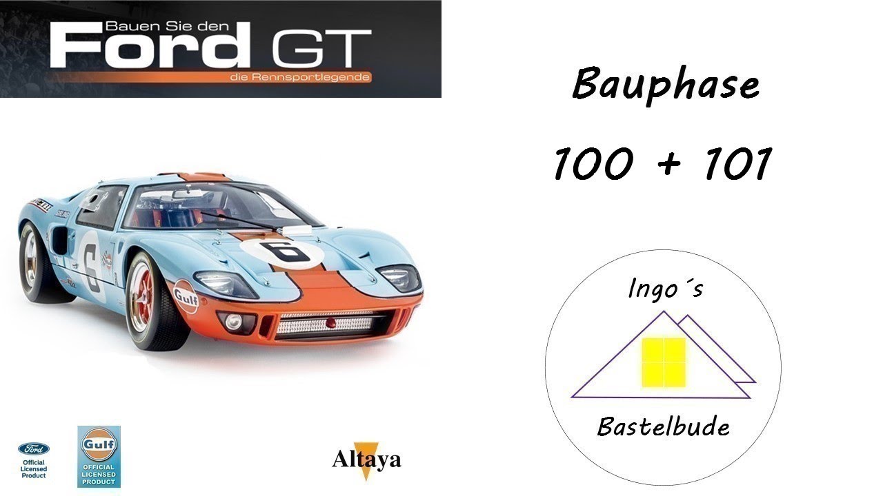 Ford GT40 #100 + #101 - Altaya