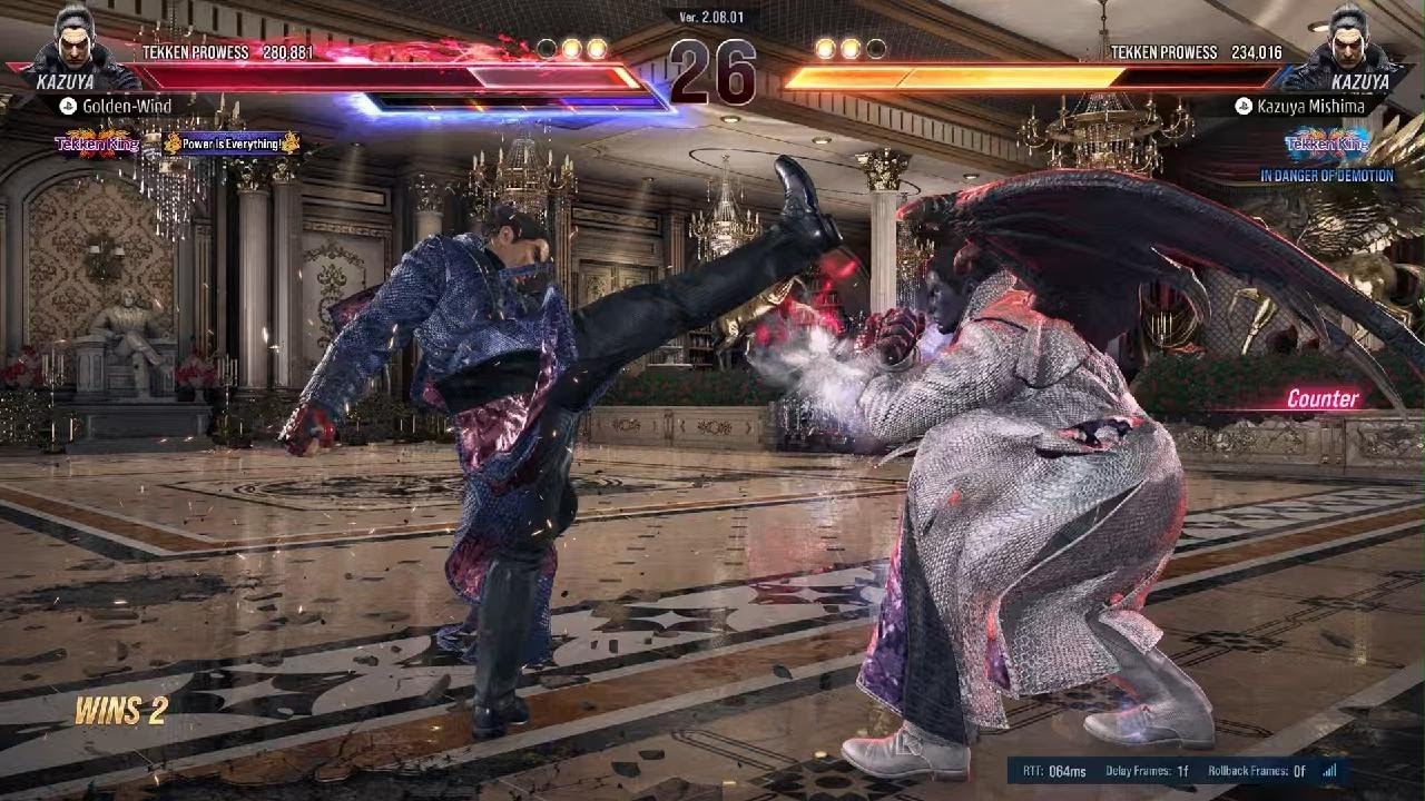TEKKEN8 🔥Crazy Kazuya mirror match 🔥
