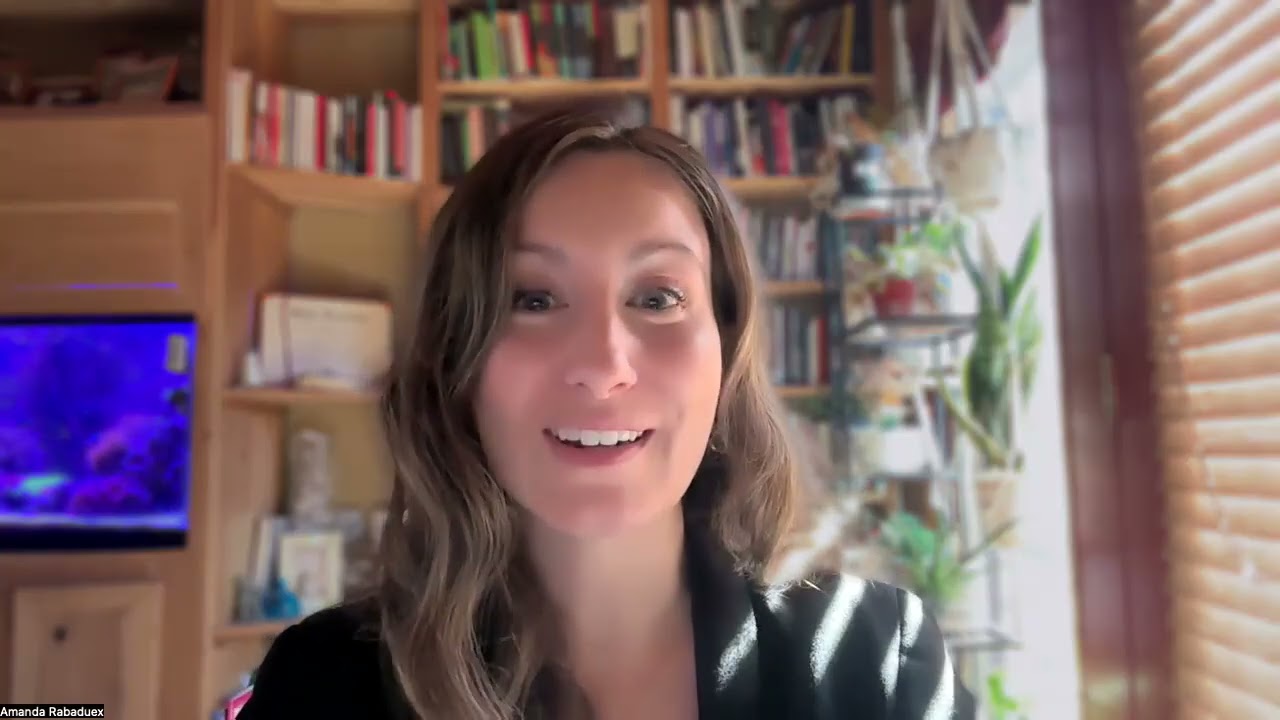 Executive director of Etruscan Press Amanda Rabaduex