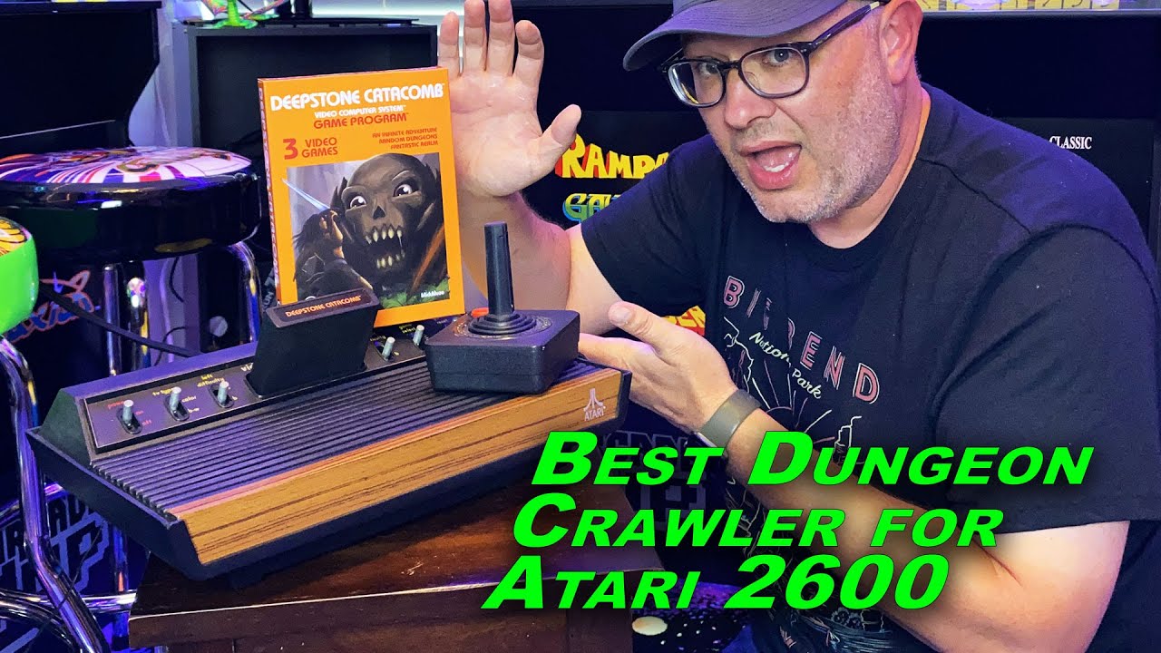 Deepstone Catacomb - An Amazing NEW Atari 2600 Rogue Style Dungeon Crawler Homebrew from AtariAge