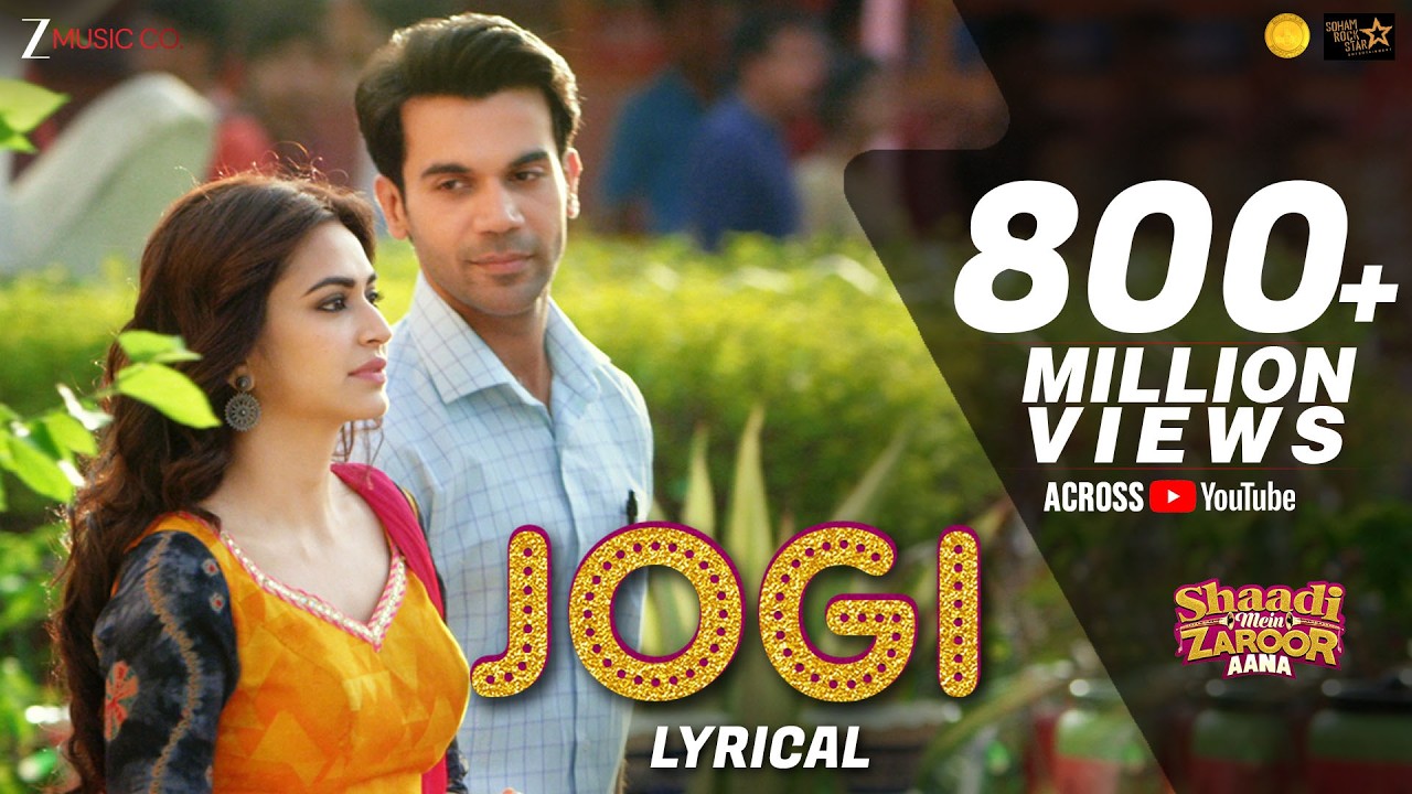 Jogi - Lyrical | Shaadi Mein Zaroor Aana | Rajkummar Rao, Kriti Kharbanda | Arko ft Aakanksha Sharma
