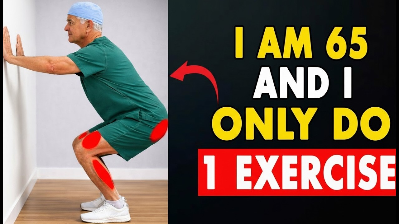 Surgeon Reveals: THIS 1 Wall Exercise Is BETTER Than WALKING After 60 | Senior Health Secrets