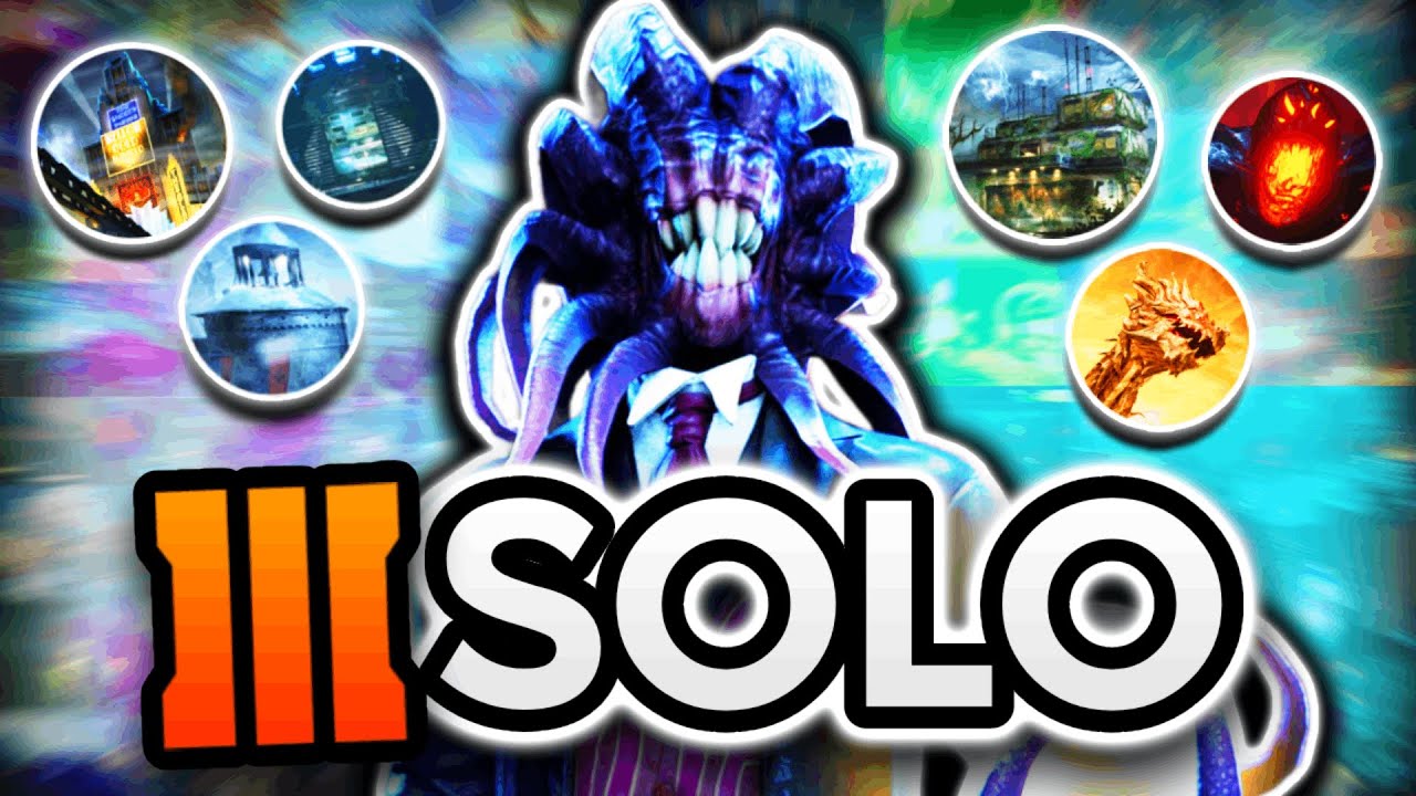 I Actually Beat EVERY Black Ops 3 Easter Egg Solo.