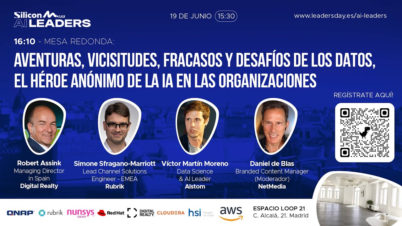 Silicon AI Leaders Day: Mesa redonda “Desafíos de los datos, el héroe anónimo de la IA”