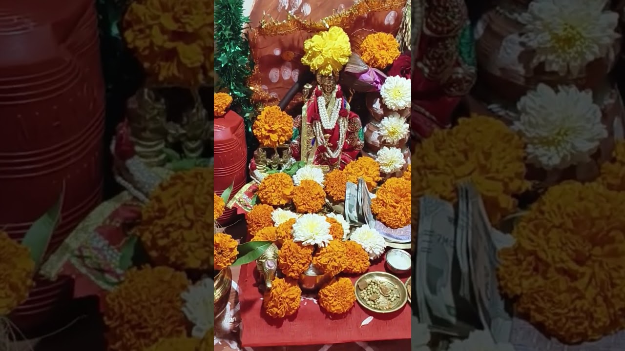 Welcoming Maa Lakshmi#Manabasa Gurubar#Margashira Gurubara#Odiya#Youtube shorts