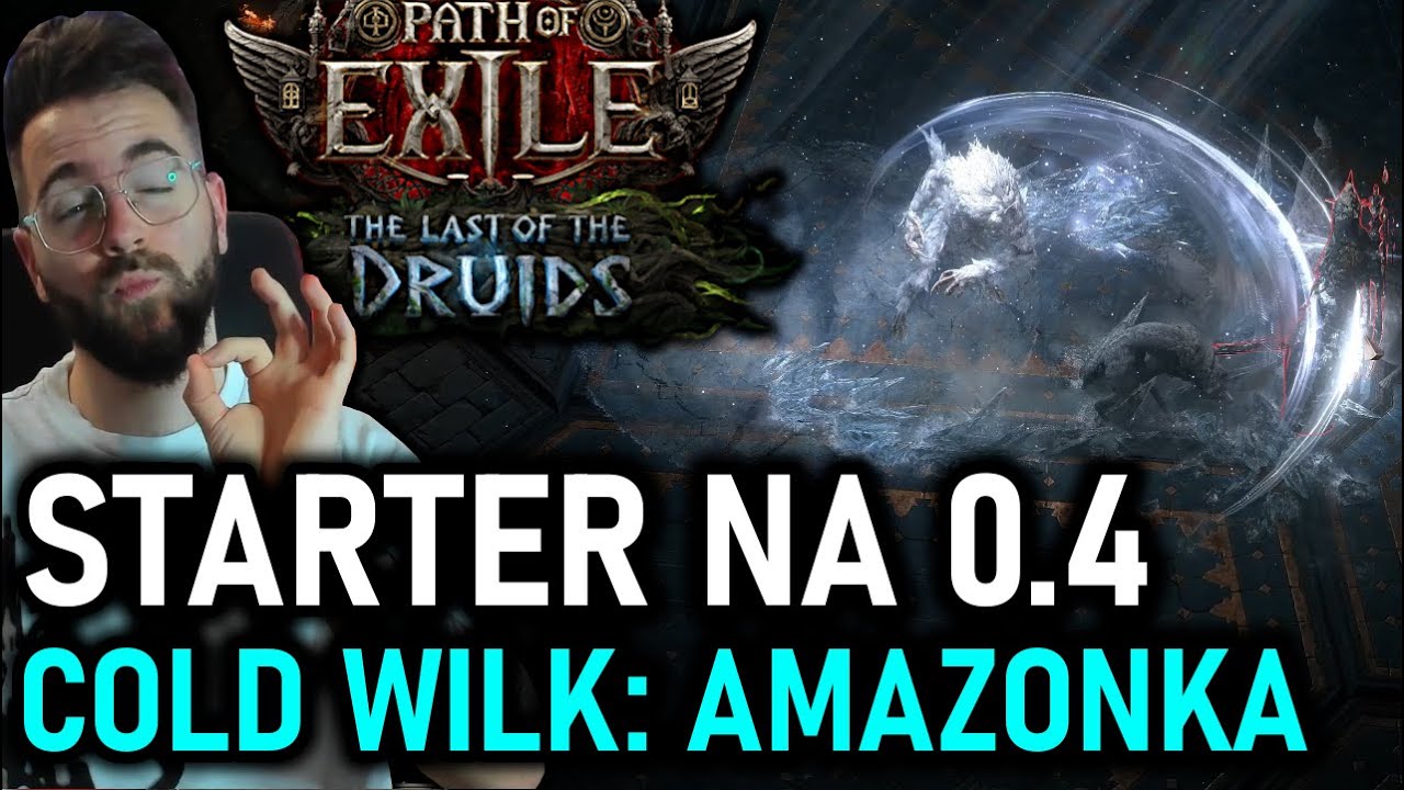 IDEALNY STARTER na 0.4 - Lodowy Wilkołak pod Crita (Amazonka) w Path of Exile 2: Fate of the Vaal