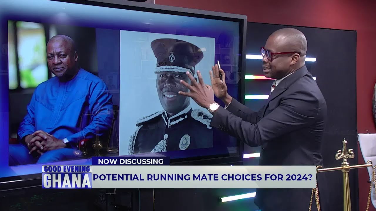 Possible running mates being presented to President John Mahama of the NDC for elections 2024