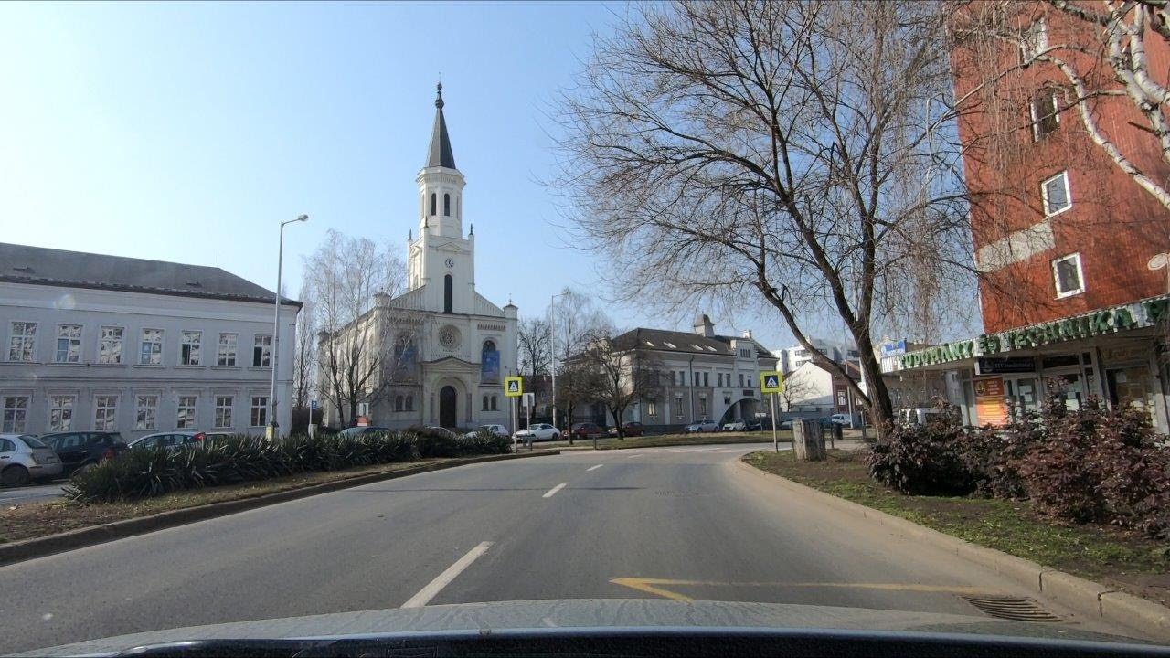 Sétakocsikázás Nyíregyháza belvárosában parkolóhelyet keresve - 2021.02.26.