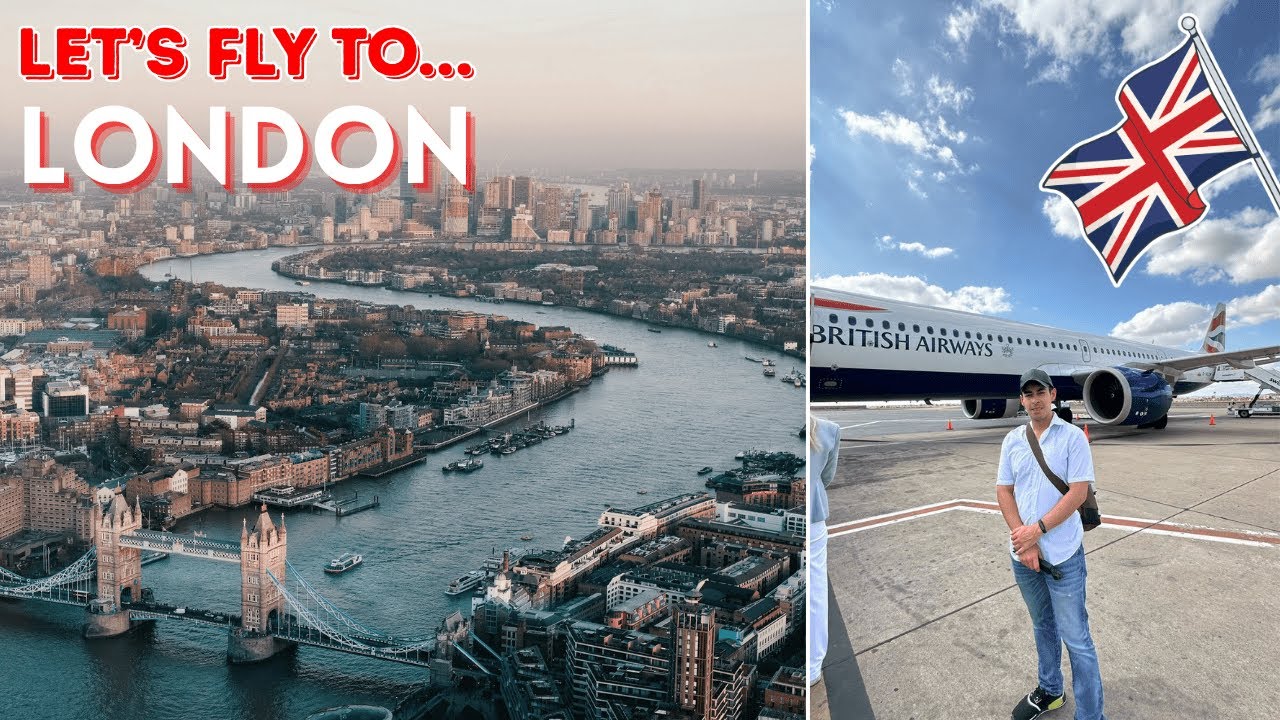 We're Flying To LONDON For The First Time!