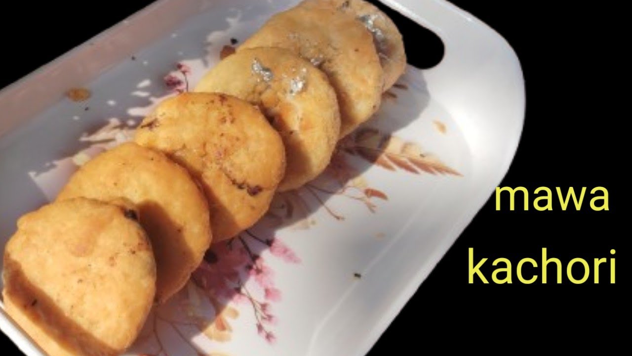 Halwai style mawa kachori recipe। crispy & juicy sweet kachori at home। 