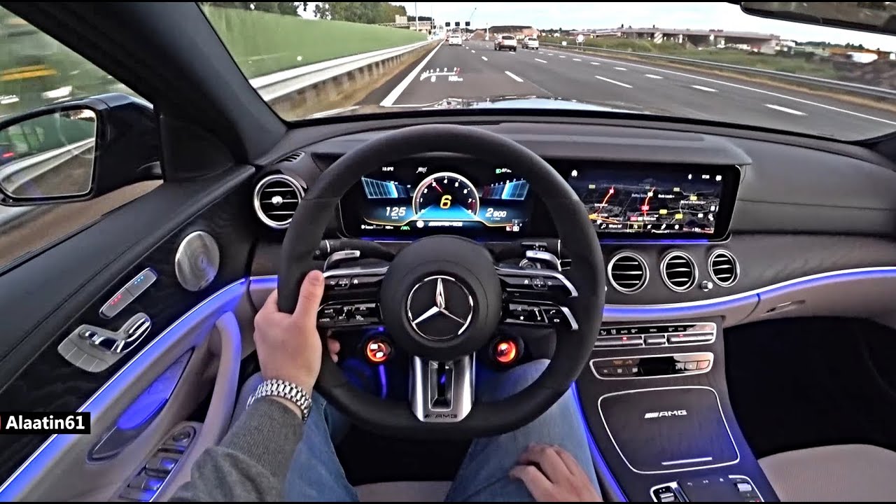 НОВЫЙ MERCEDES AMG E63 S 2022 ТЕСТ-ДРАЙВ
