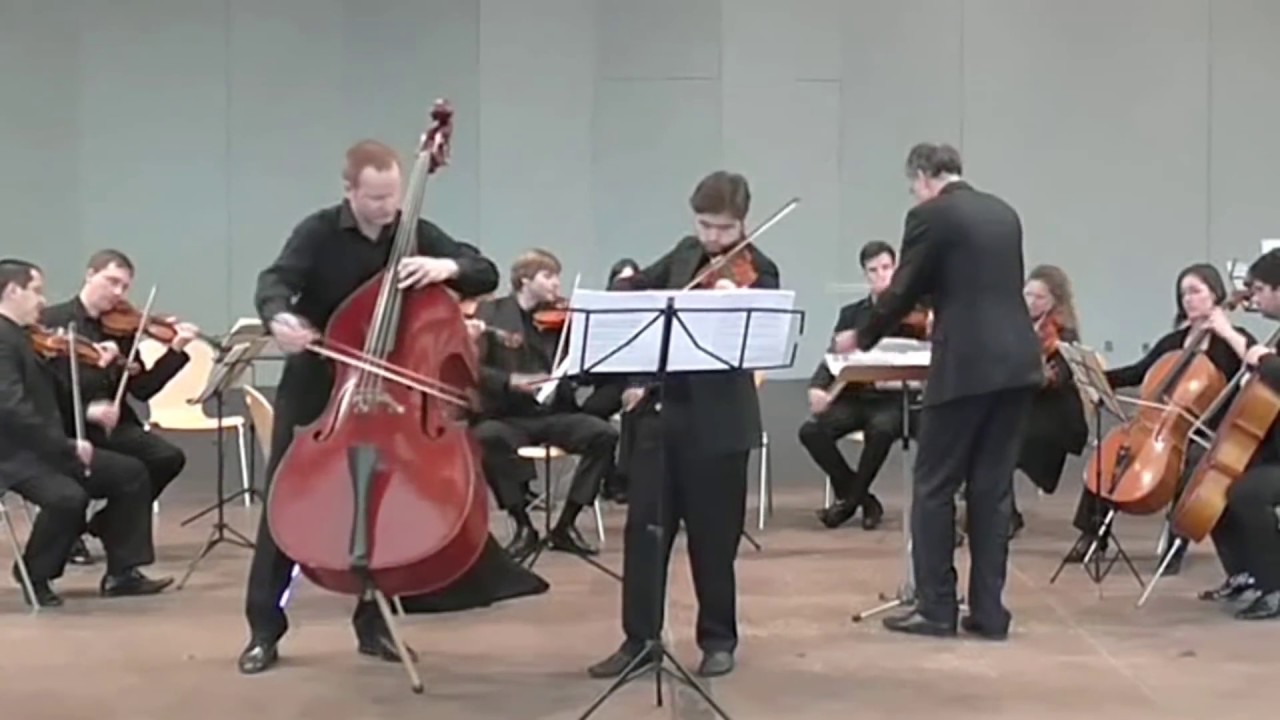 Giovanni Bottesini Gran Duo Concertante for violin and double bass, Szymon Marciniak
