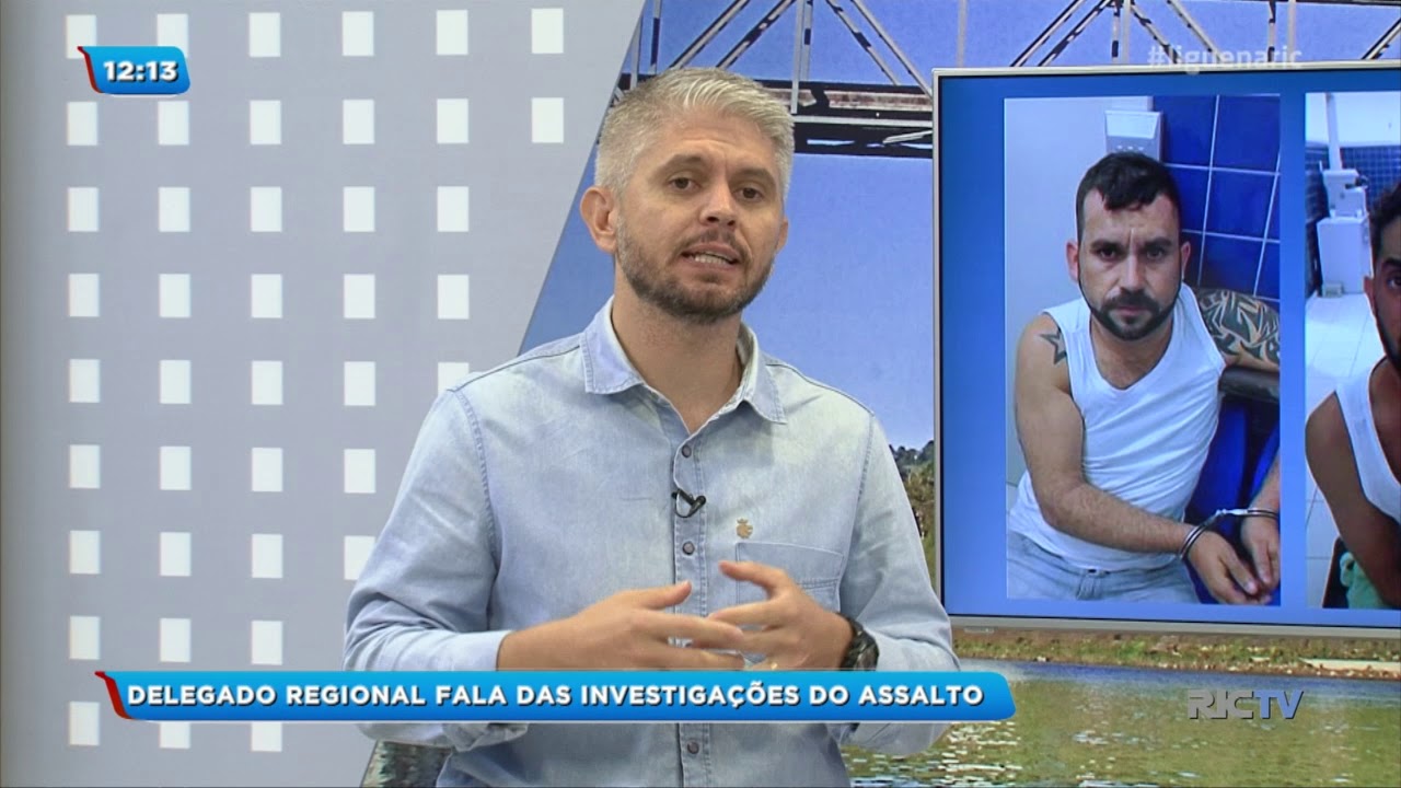 Delegado regional fala das investigações do assalto ao aeroporto de Blumenau