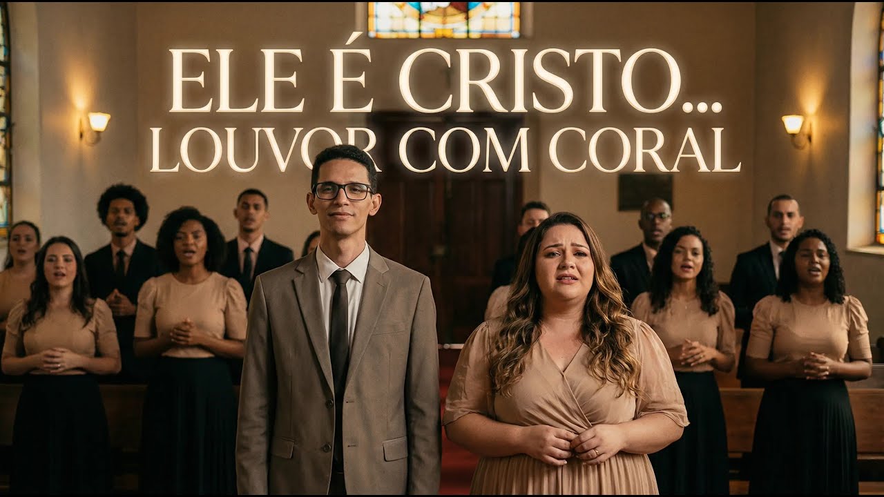 ELE É CRISTO| LOUVOR COM CORAL [ adoração]