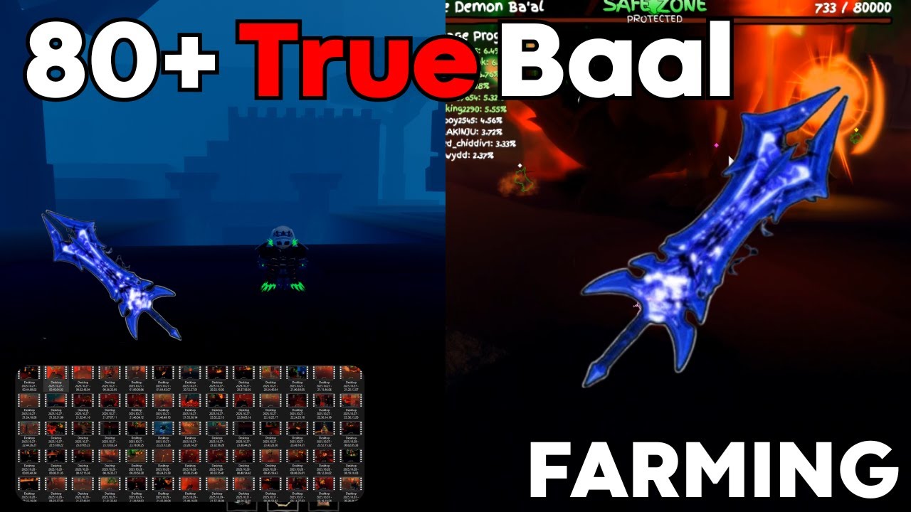 [GPO] I Tried Getting the PRESTIGE WORLD ENDER From 80 +True Baal