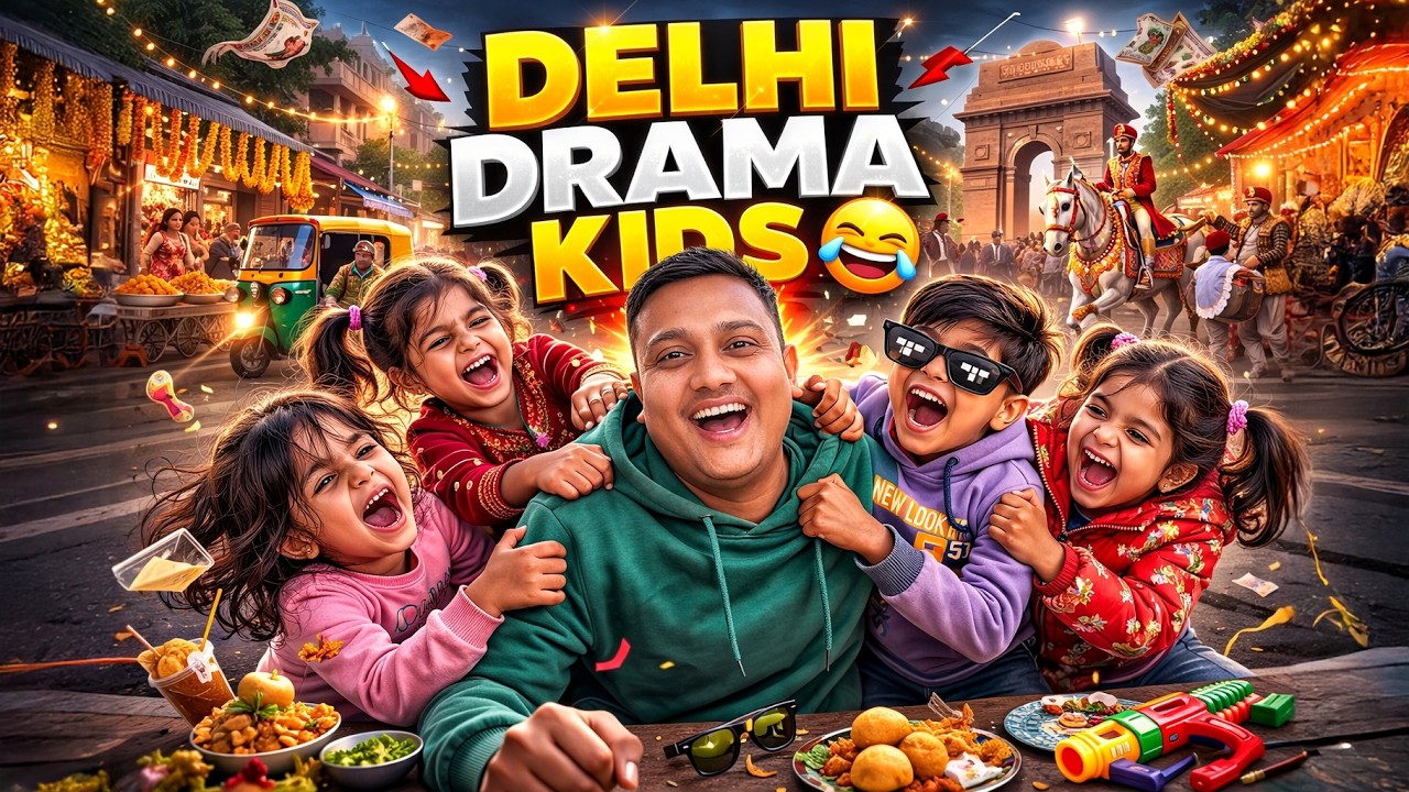 DAY 17 - Delhi Ke Bachche = Unlimited Drama