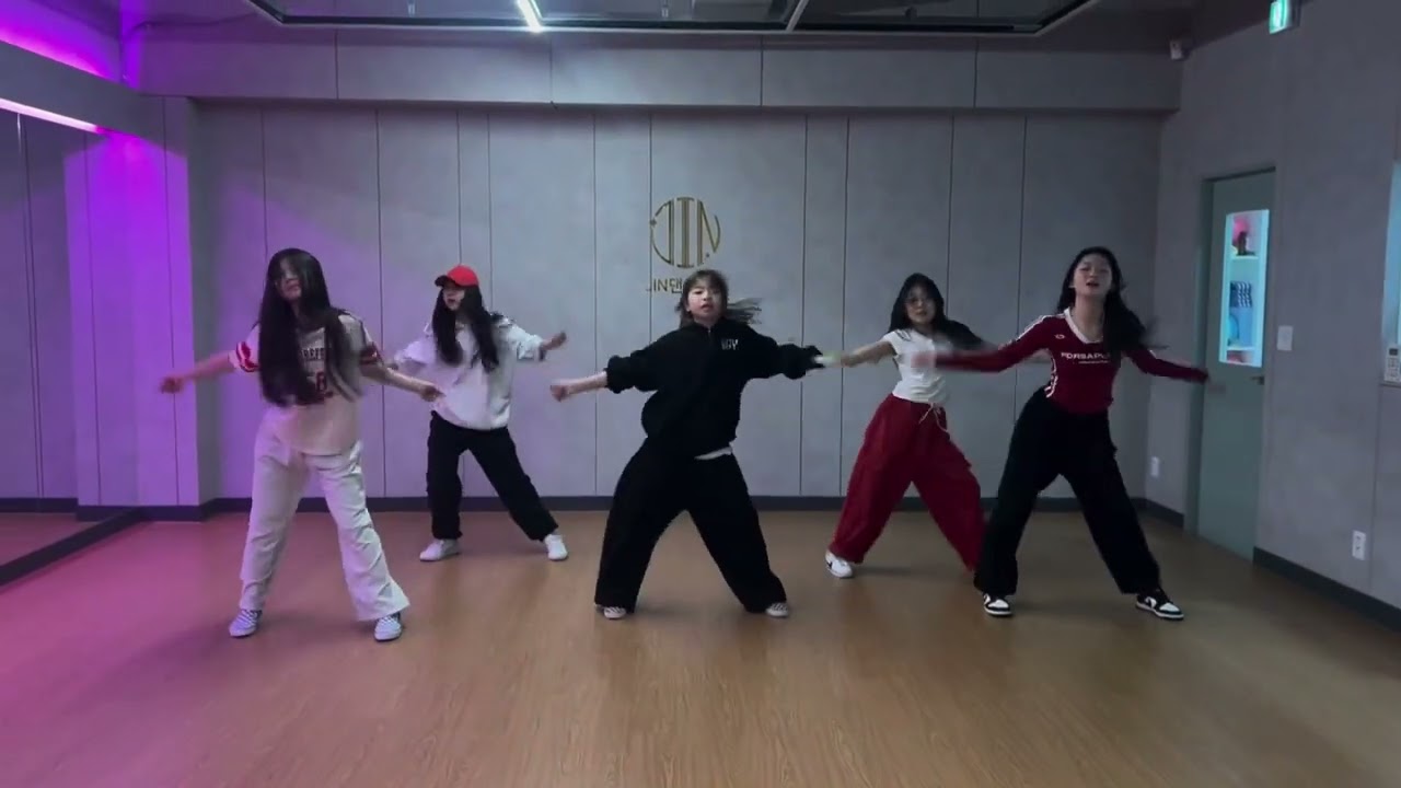 진댄스학원 코레오 수업 
