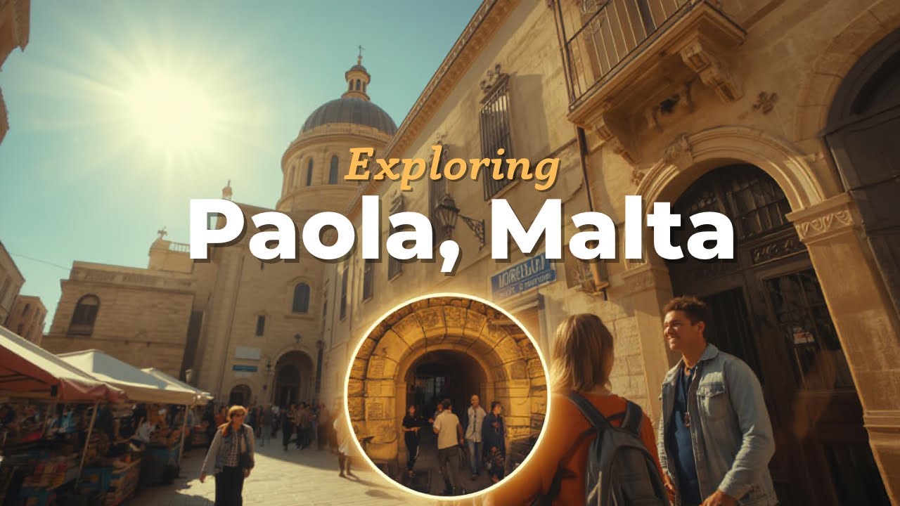 This Town Shows the REAL Malta 🇲🇹 | Paola Walking Tour #vlog #nomadmastan 
