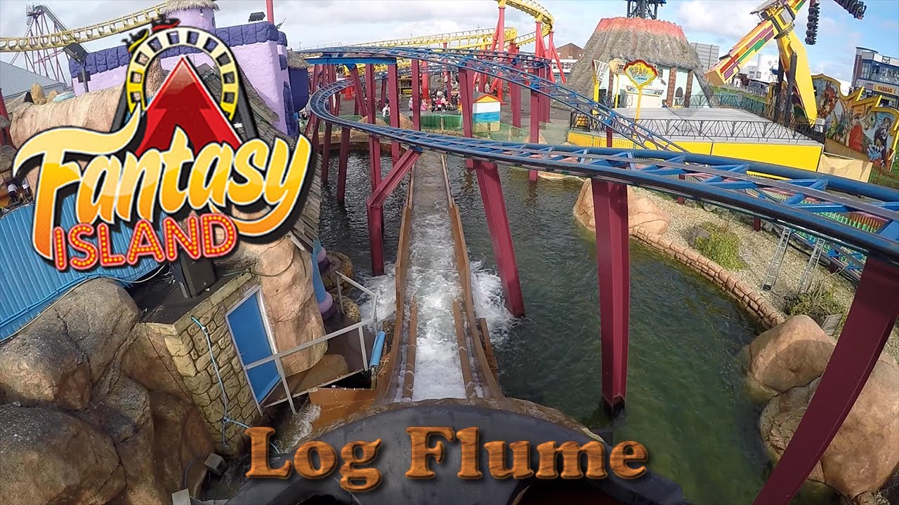Log Flume POV - Fantasy Island Skegness