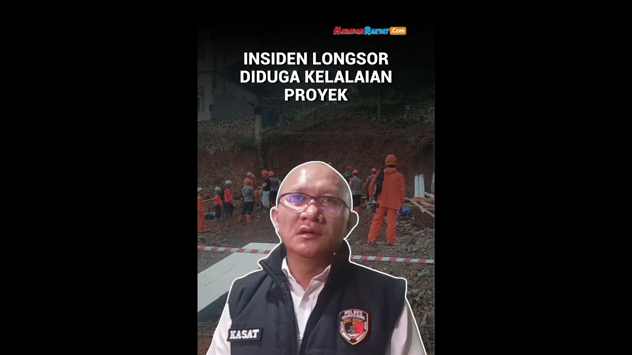 Polres Sumedang Tegaskan Insiden Longsor Bukan Faktor Alam, Polisi Selidiki Dugaan Kelalaian Proyek