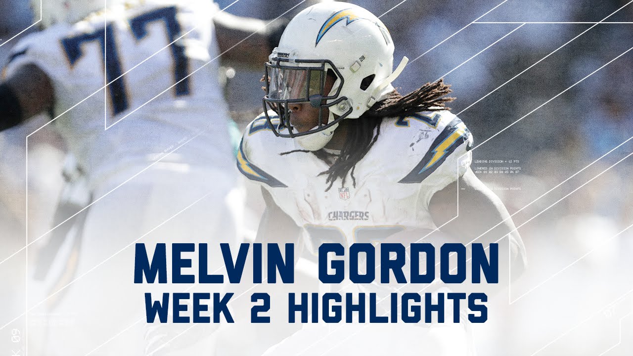 Every Melvin Gordon Catch & Run | Jaguars vs. Chargers | NFL Week 2 Player Highlights