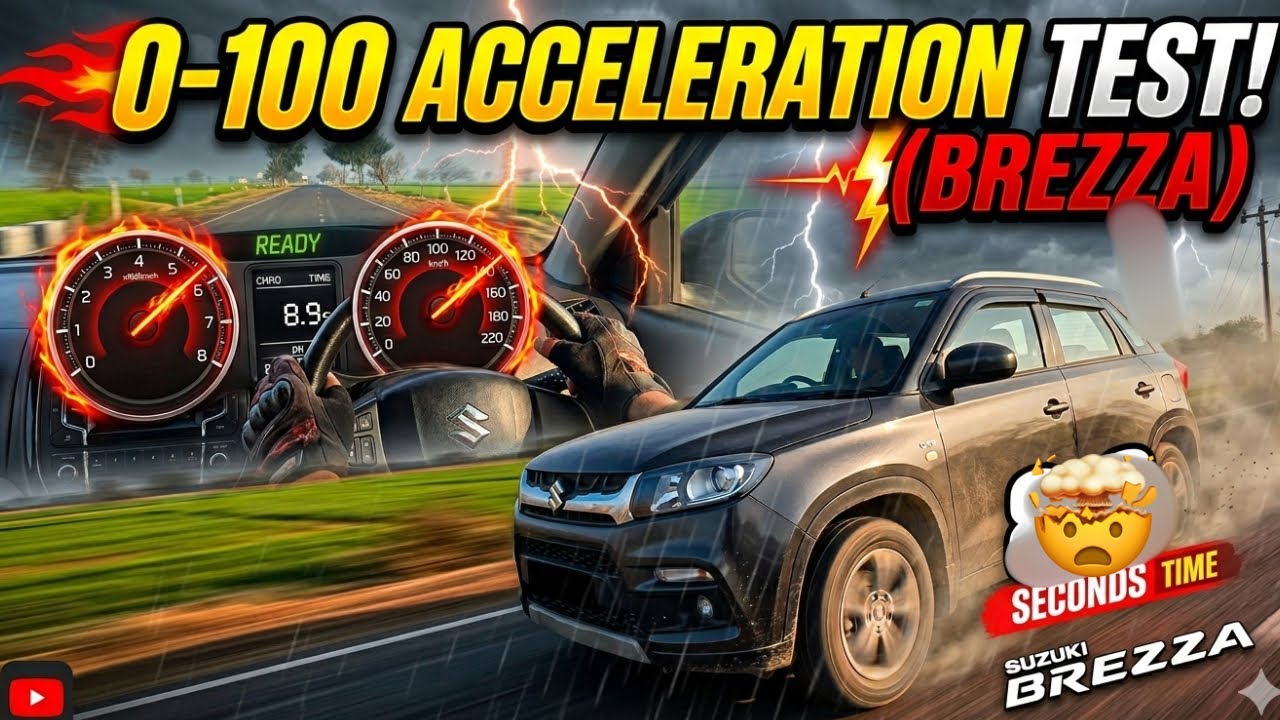 Testing the Limits: 0-100 km/h Acceleration🤯.  -Pawan Drives