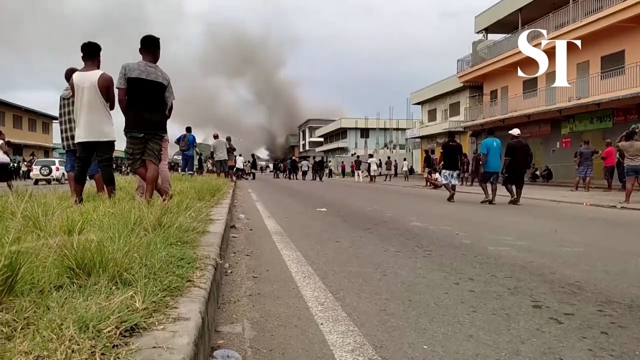 Solomon Island protesters defy capital lockdown