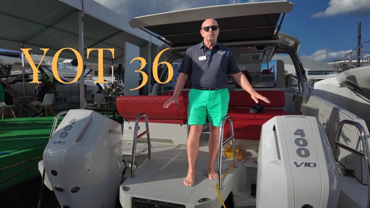 Прохождение FLIBS: моторный катамаран YOT 36