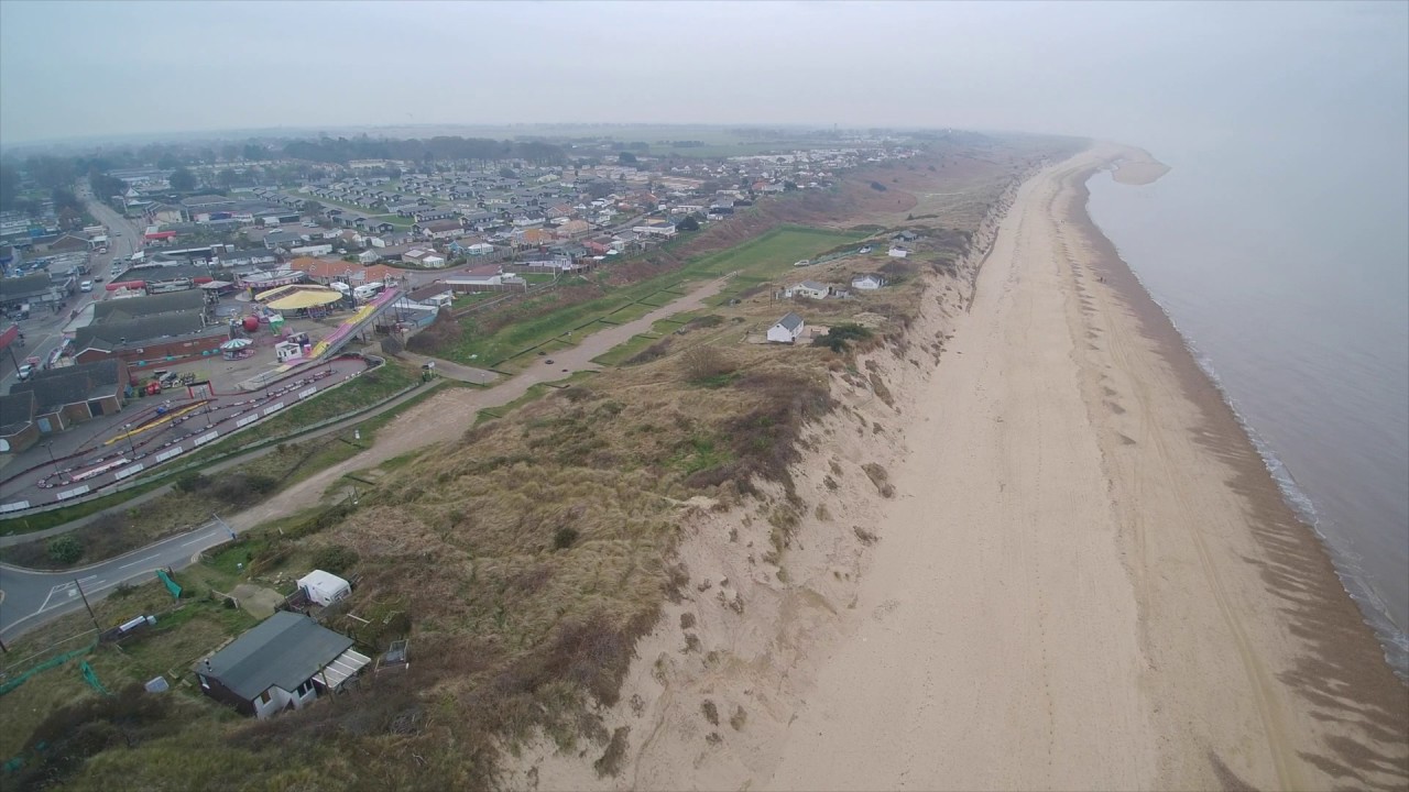 Hemsby Beach from the Sky