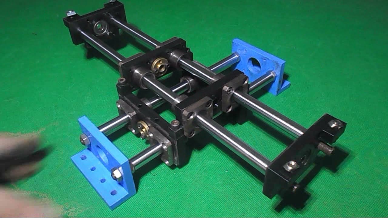 Homemade XY Axis Frame Free stl DIY Linear Motion Guide 3D Printer Laser Plotter Router CNC Mill 2