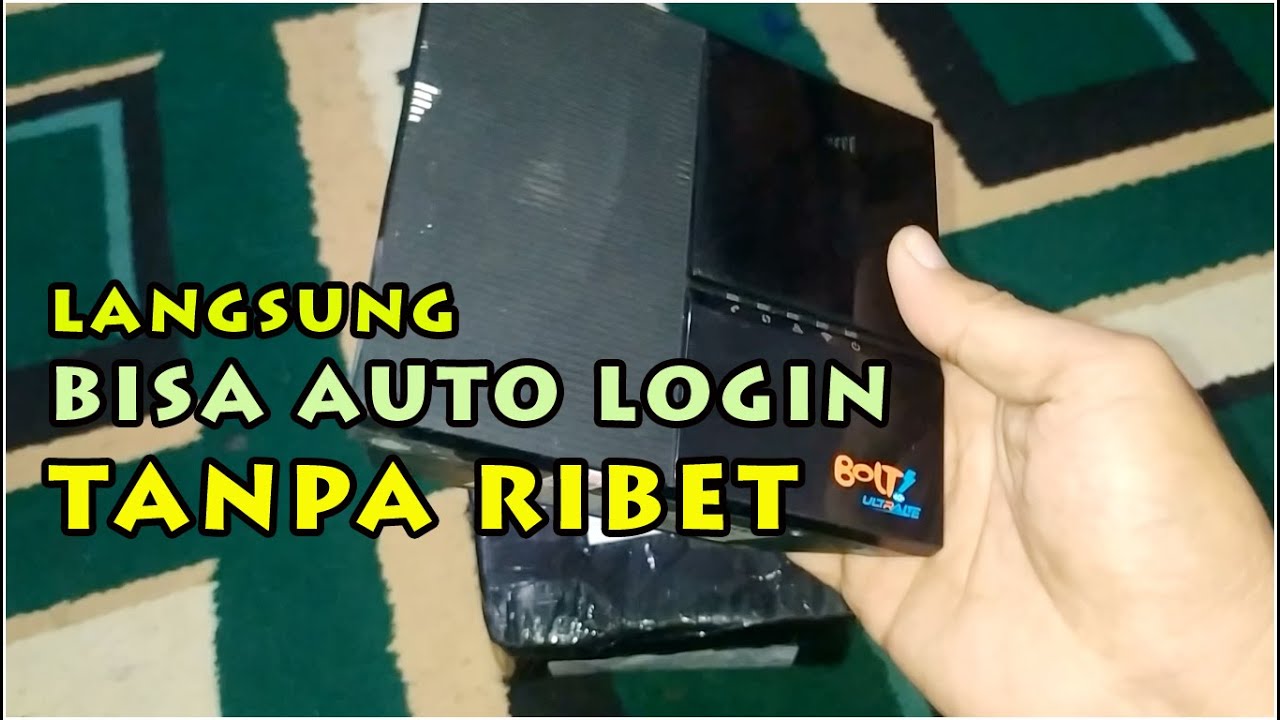 ROUTER BOLT BL201 AUTO LOGIN WMS