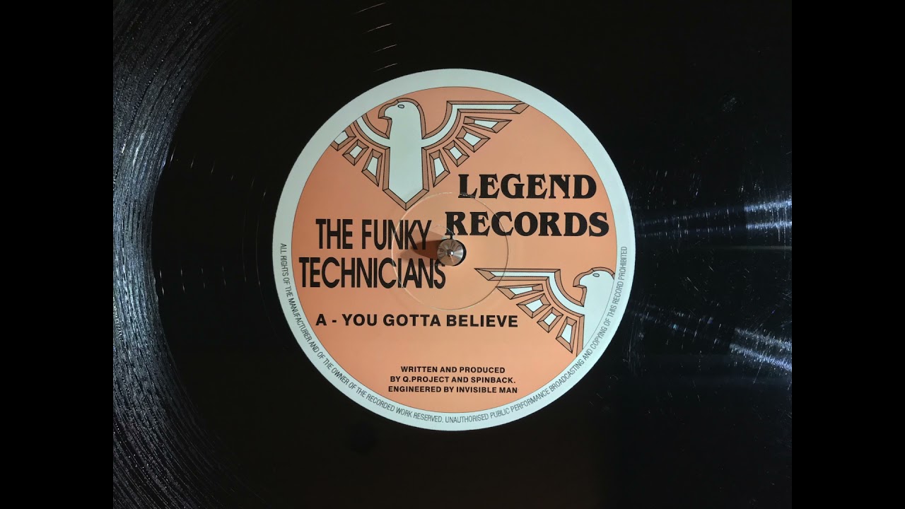 Drum & Bass - The Funky Technicians You Gotta Believe