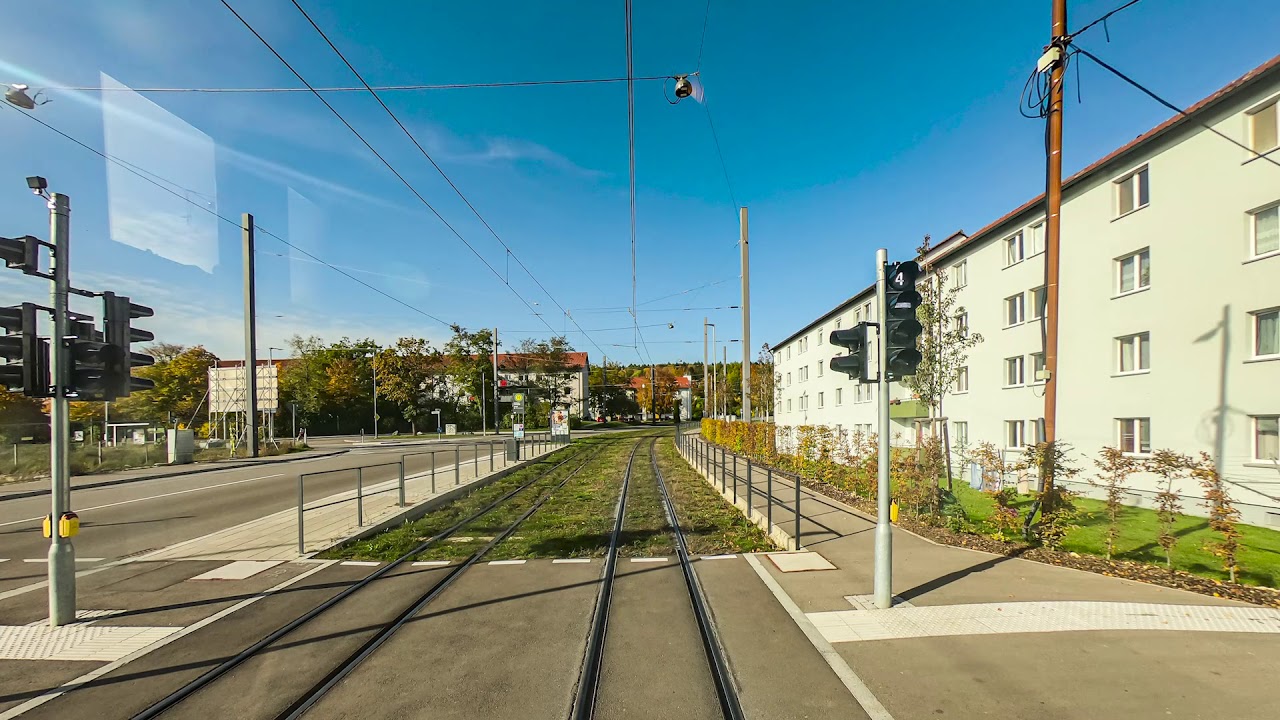 SWU Stra&szlig;enbahnlinie 1 und 2 - Zeitraffer
