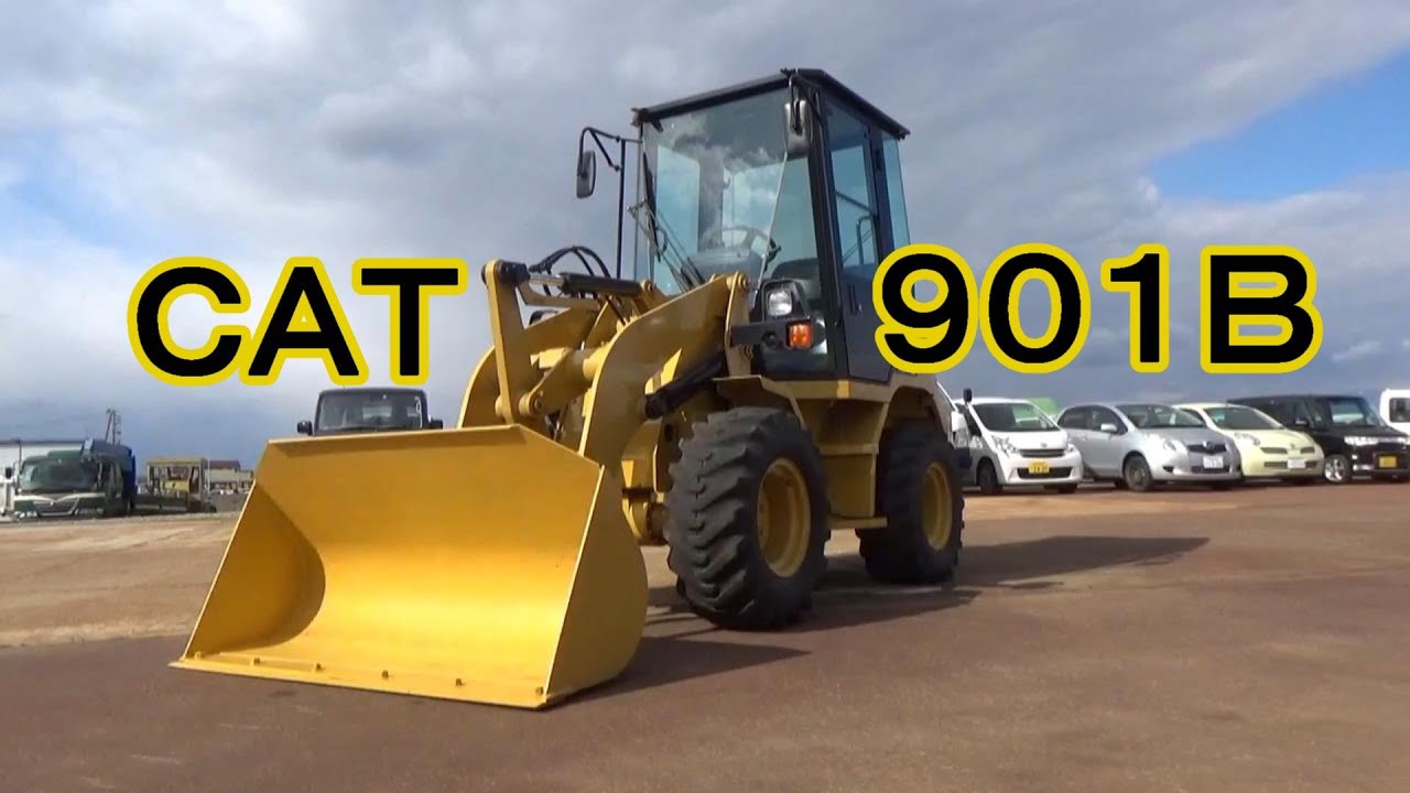 CAT 901B ホイールローダー　タイヤショベル　wheel loader　キャビンヒーター　【ＭＵＰ】